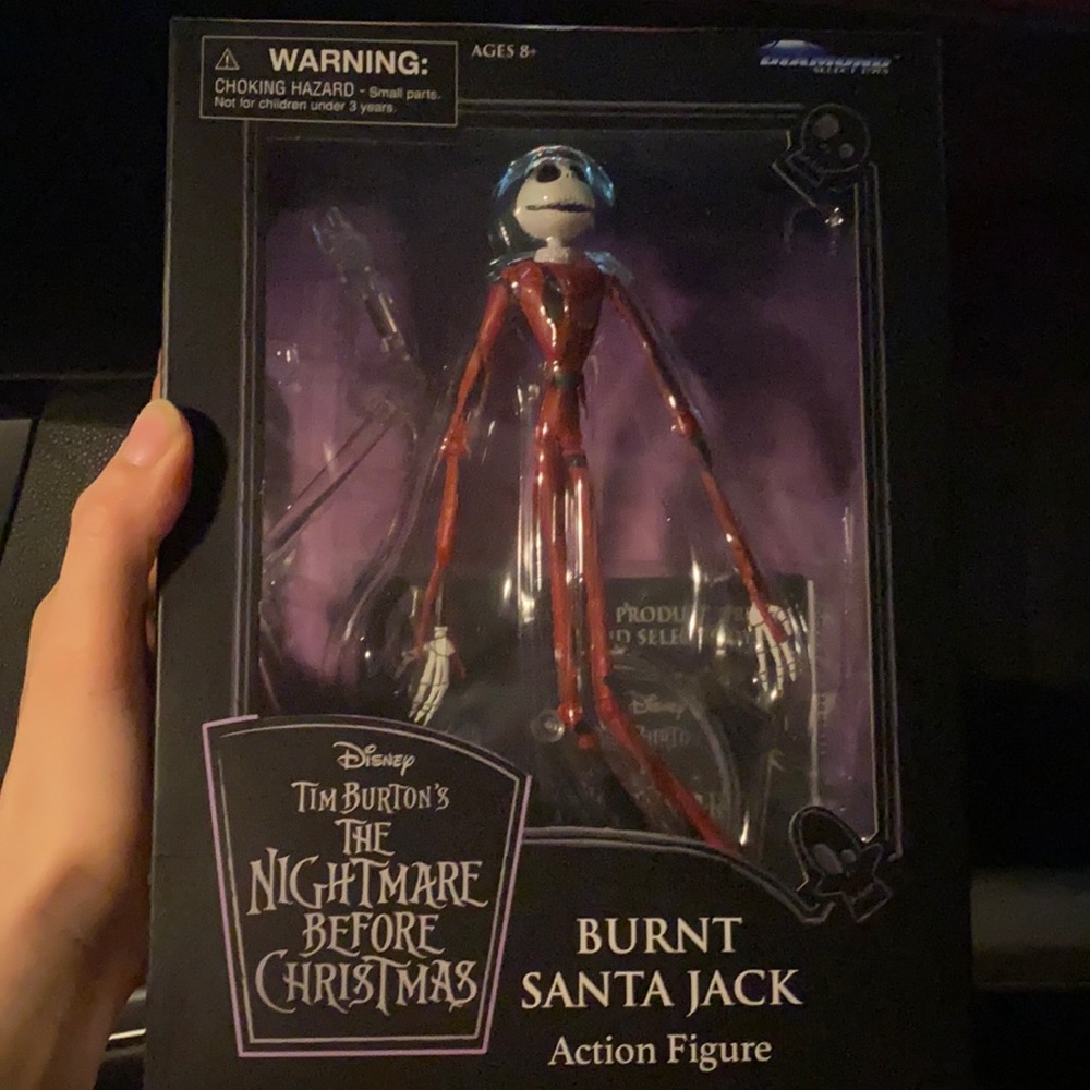 NWT burnt santa jack Nightmare before christmas